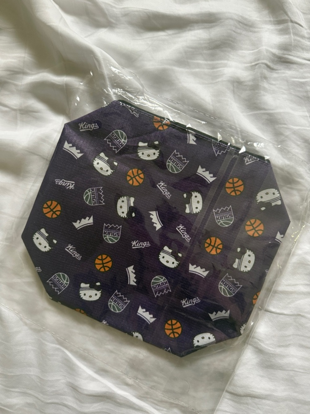 Hello Kitty and Kings Basketball Collab Pencil Pouch